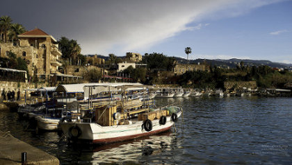 The Coast of Byblos, Lebanon