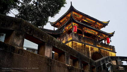 The Gate to the Old Town - Huanglongxi | 黄龙溪古镇