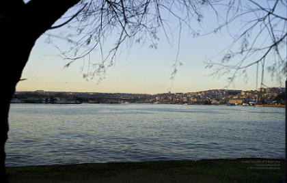 The Istanbul Coast at Sunset