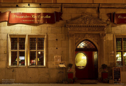 Restaurant at The Rynek, Wrocław, Poland