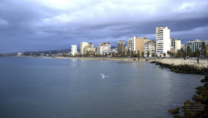 The Sea Castle Coastline of Saida, Lebanon